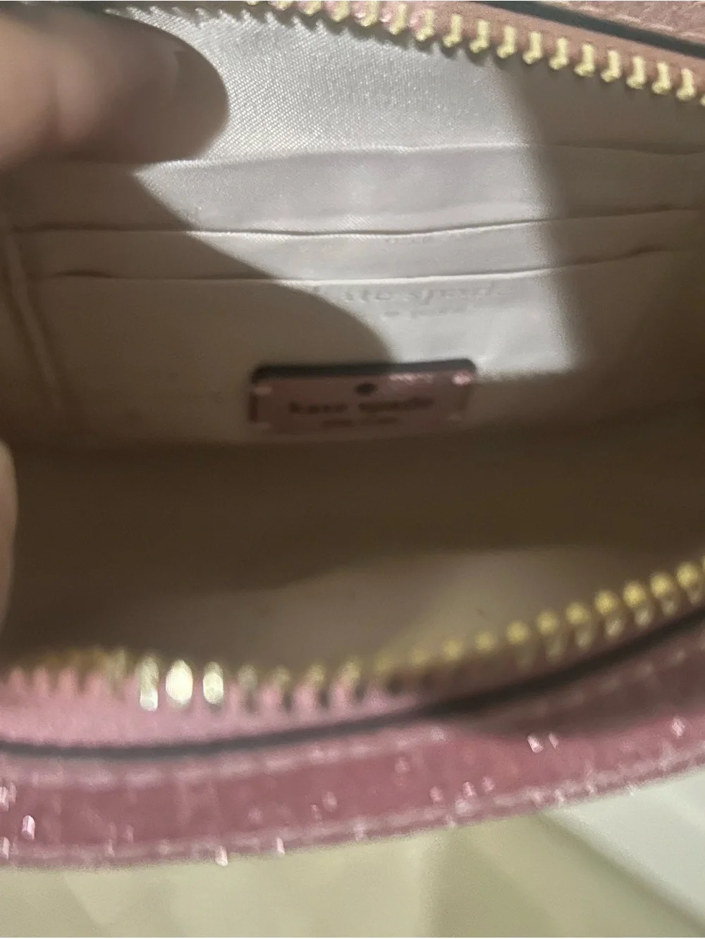 kate spade Glitter Crossbody Bag in Pink